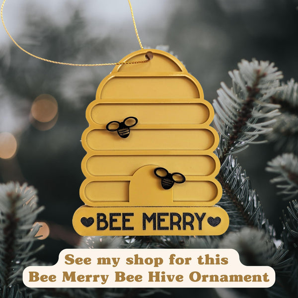 Honey Bee Hive Ornament