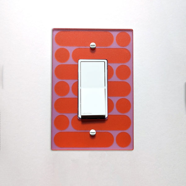 Pop of Color Switch Plate and Covers - Matte