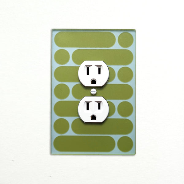 Pop of Color Switch Plate and Covers - Matte