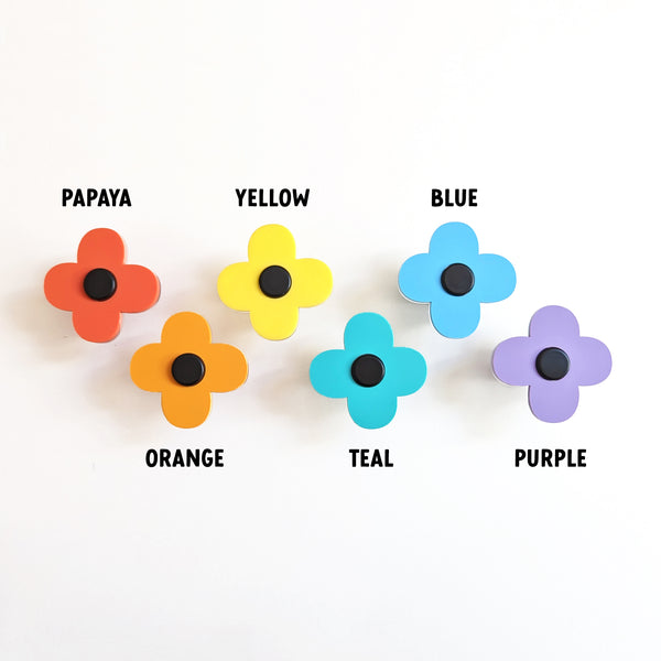 Quirky Flower Wall Hooks