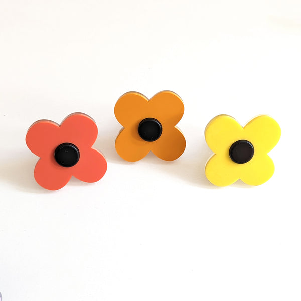 Quirky Flower Wall Hooks