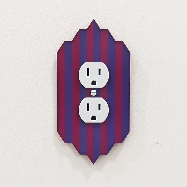Art Deco Illusion Outlet Cover