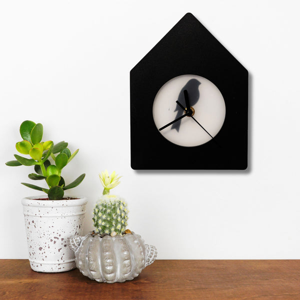 Birdhouse Wall Clock - Medium