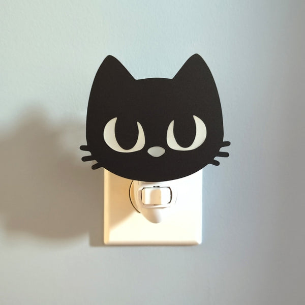 Black Cat Acrylic Night Light