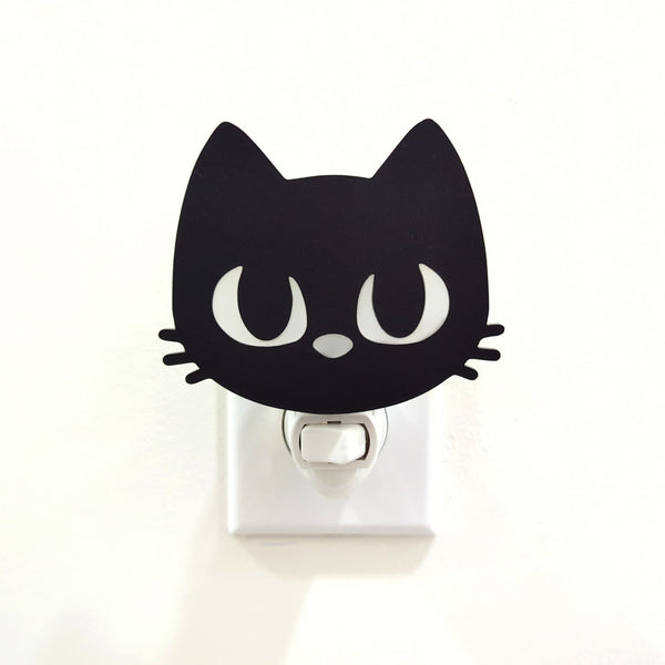 Black Cat Acrylic Night Light