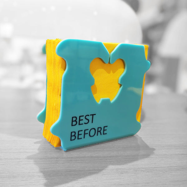 Bread Tag Vertical Napkin Holder
