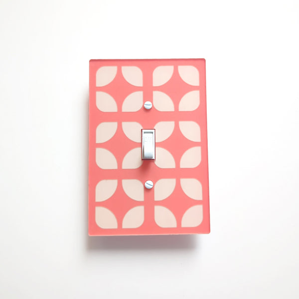 Breeze Block Switch Plate Cover - Pattern D