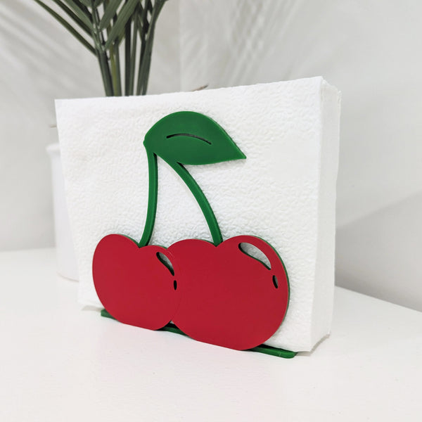 Retro Cherry Vertical Napkin Holder