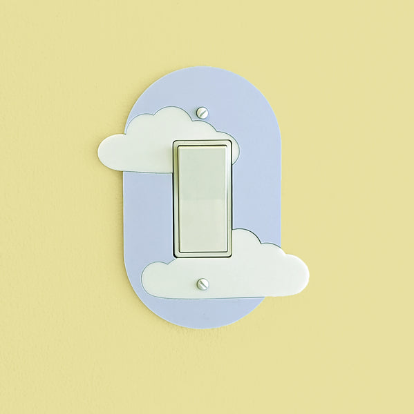 Floating Clouds Switch Plate Cover