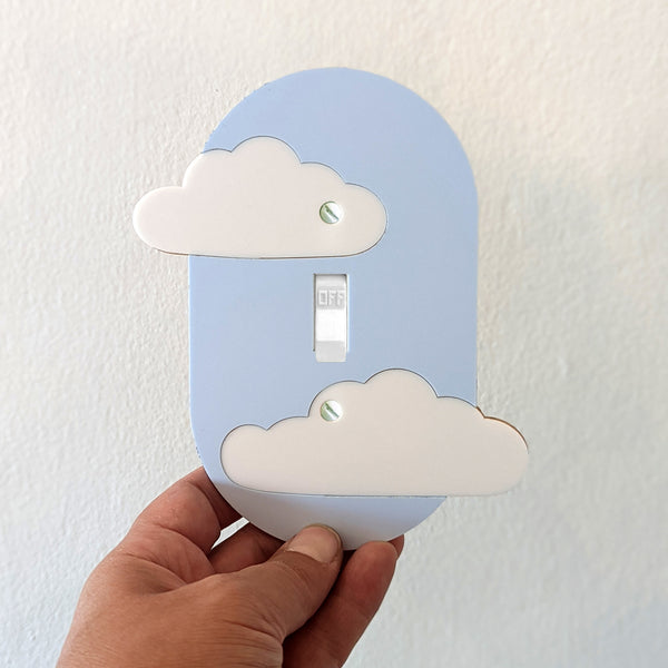 Floating Clouds Switch Plate Cover