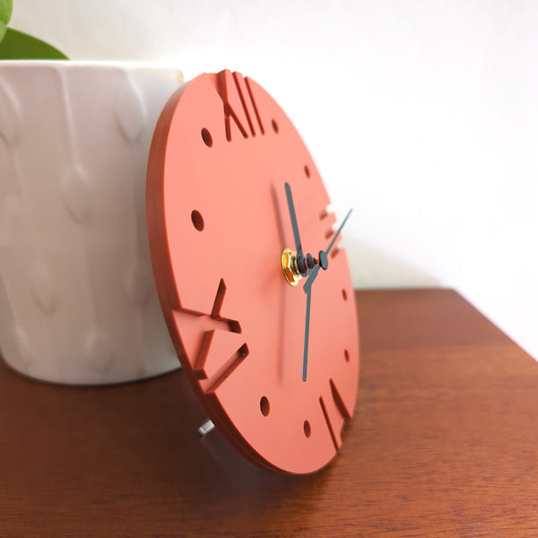 Mini Modern Roman Numerals Clock