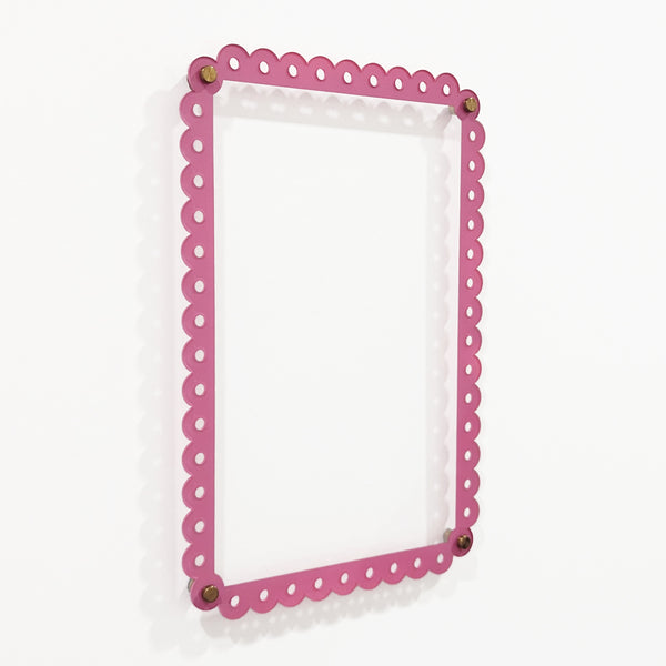 Scalloped Edge Dry Erase Memo Board