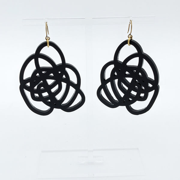 Squiggles Earrings - Two Sizes