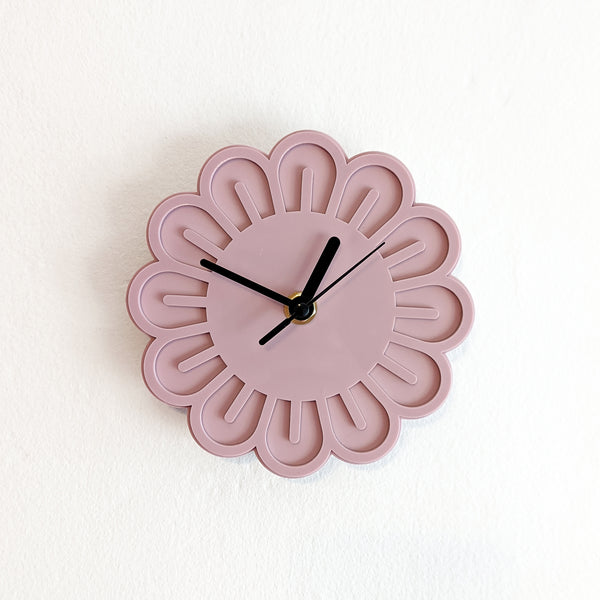 Mini Flower Acrylic Wall Clock