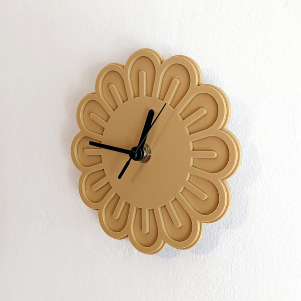 Mini Flower Acrylic Wall Clock