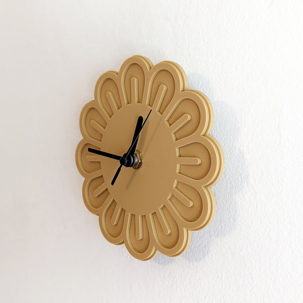 Mini Flower Acrylic Wall Clock