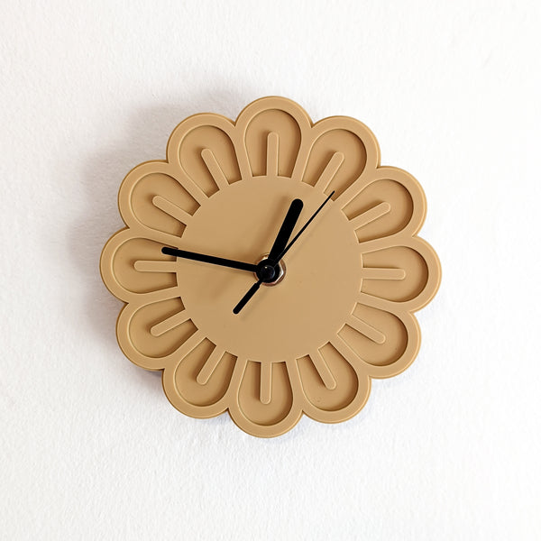 Mini Flower Acrylic Wall Clock