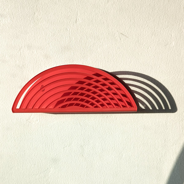 Arch Rainbow Acrylic Wall Mail Holder
