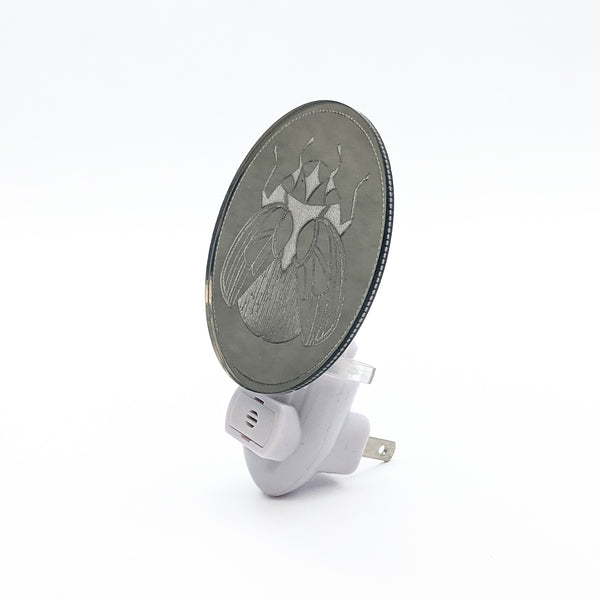 Beetle Bronze Mirror Acrylic Night Light