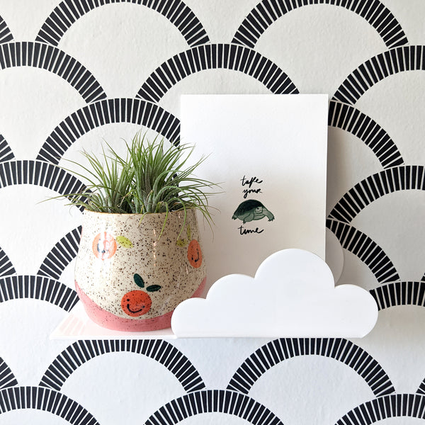 Cloud Acrylic Wall Shelf