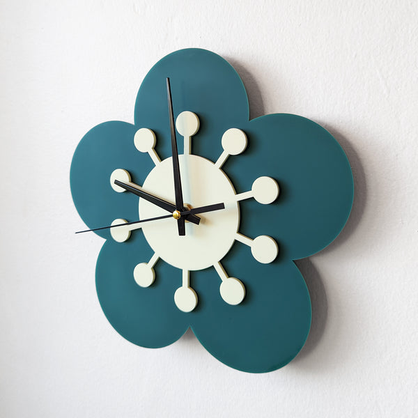 Flower Wall Clock