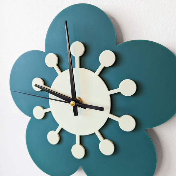 Flower Wall Clock