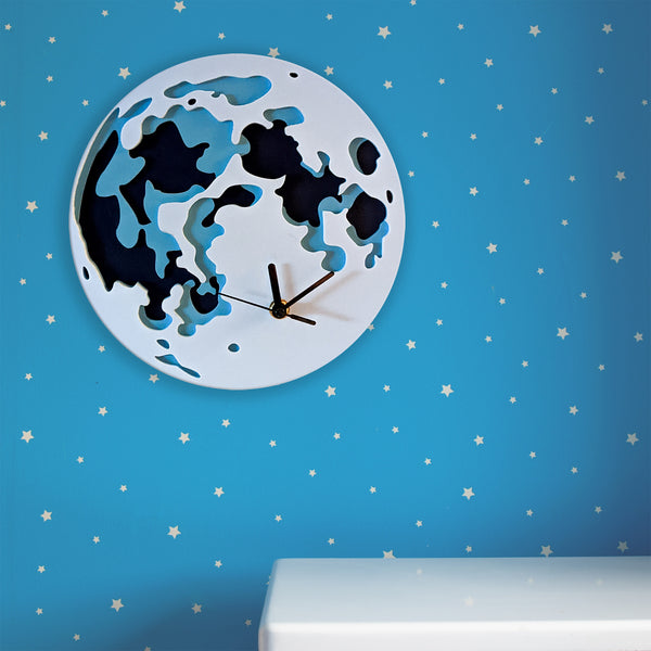 Full Moon Acrylic Wall Clock