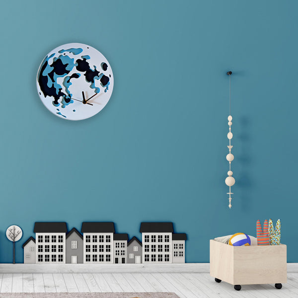 Full Moon Acrylic Wall Clock