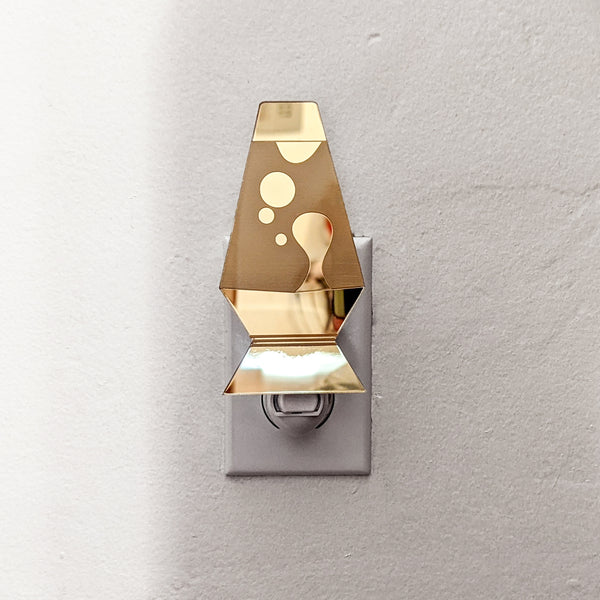Lava Lamp Mirror Acrylic Night Light