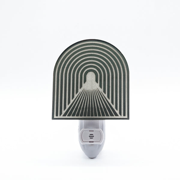 Light at the End of the Tunnel Mirrored Acrylic Night Light