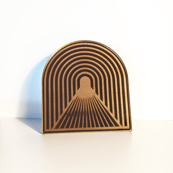 Light at the End of the Tunnel Mirrored Acrylic Night Light