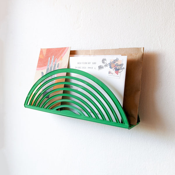 Arch Rainbow Acrylic Wall Mail Holder