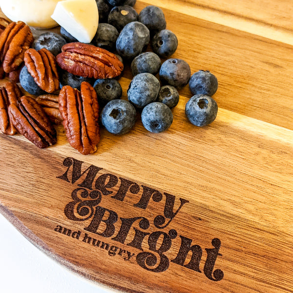 Merry and Bright and Hungry Cheeseboard