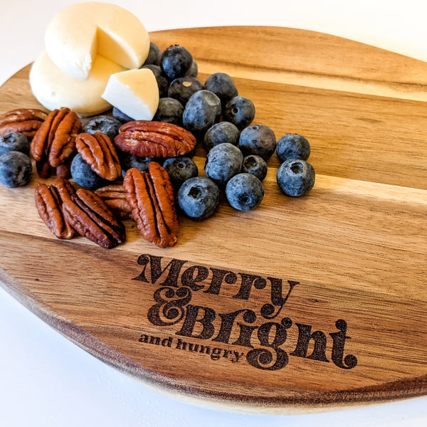 Merry and Bright and Hungry Cheeseboard
