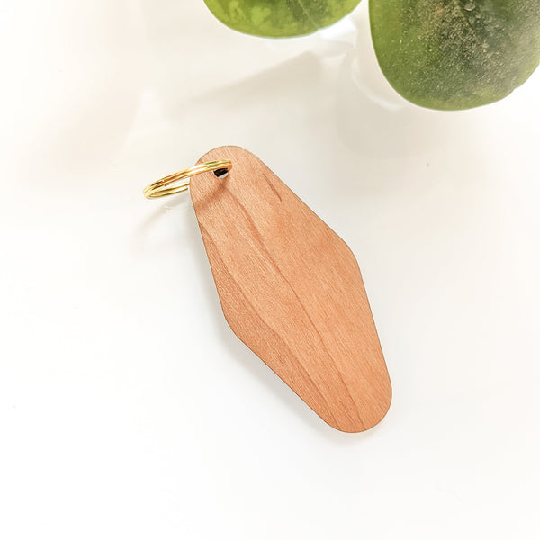 Tell Your Dog I Said "Hi" Motel Keychain