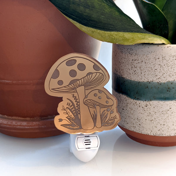 Mushroom Acrylic Night Light