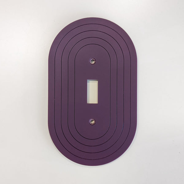 Minimalist Double Light Switch Plate Cover - Multiple Options