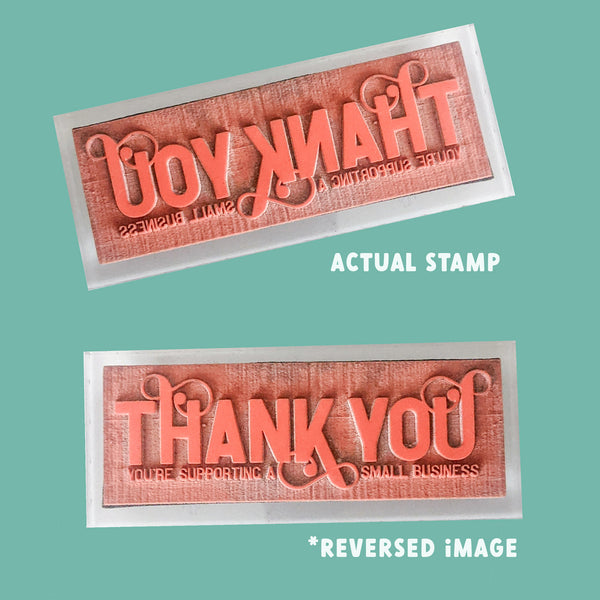 Thank You Small Business Rubber Stamp