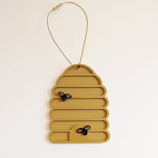 Honey Bee Hive Ornament
