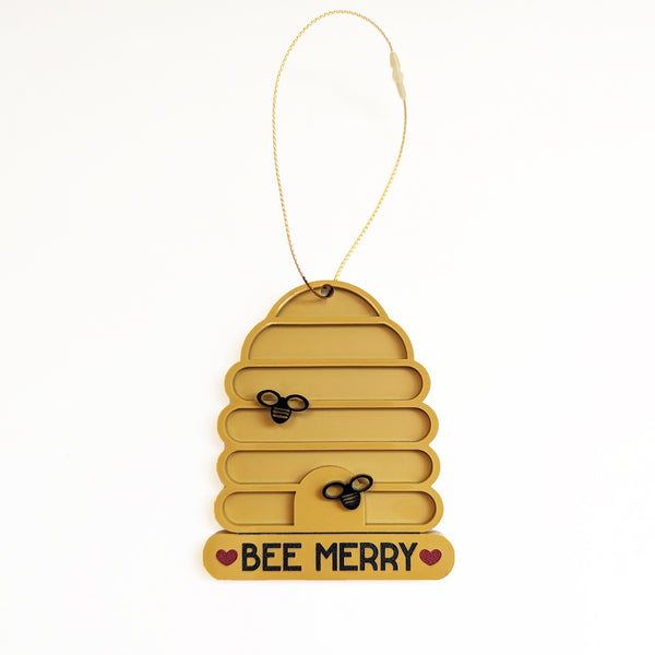 Bee Merry Bee Hive Ornament
