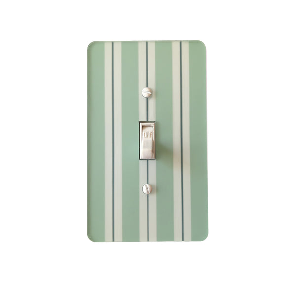 Cabana Pinstripe Switch Plate and Outlet Covers