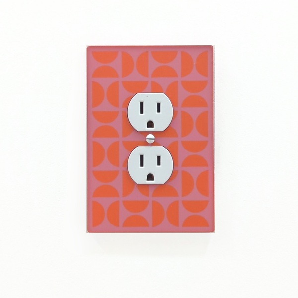 Bauhaus Semicircles Switch Plate and Outlet Covers - Multiple Colors