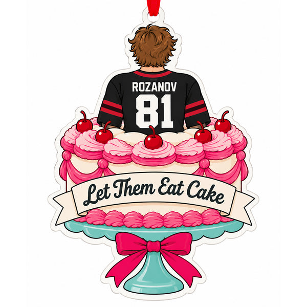 Connor's Cake Let Them Eat Cake Ornament