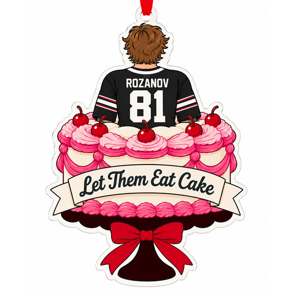 Connor's Cake Let Them Eat Cake Ornament