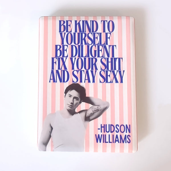 Be Kind to Yourself Hudson Williams Quote Ceramic Magnet