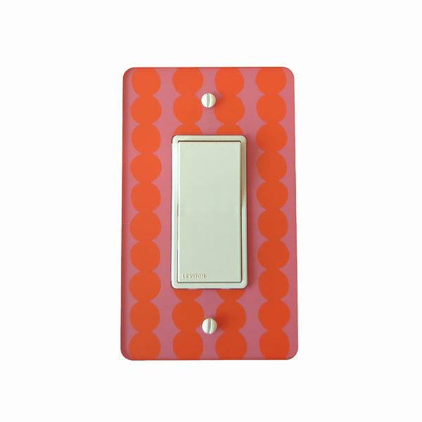 Retro Mod Dot Switch Plate and Outlet Covers
