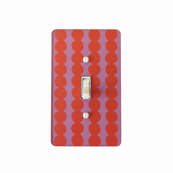 Retro Mod Dot Switch Plate and Outlet Covers