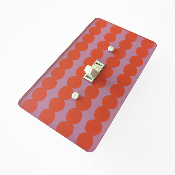 Retro Mod Dot Switch Plate and Outlet Covers