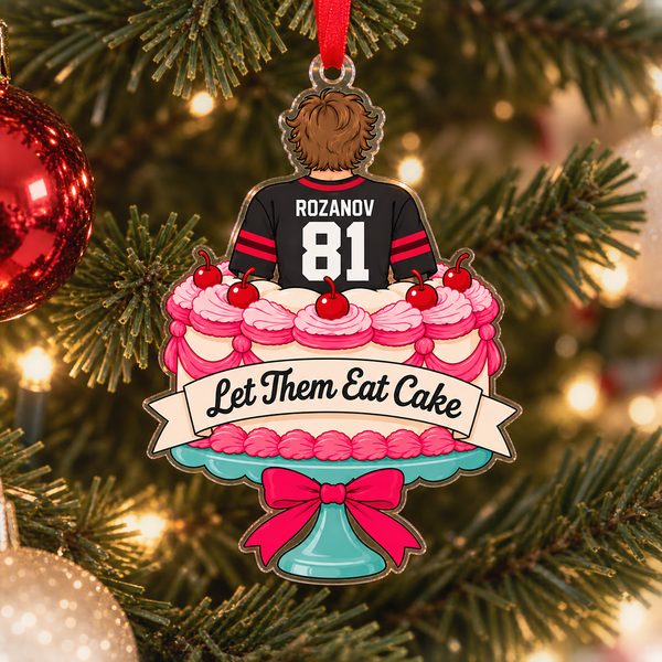 Connor's Cake Let Them Eat Cake Ornament