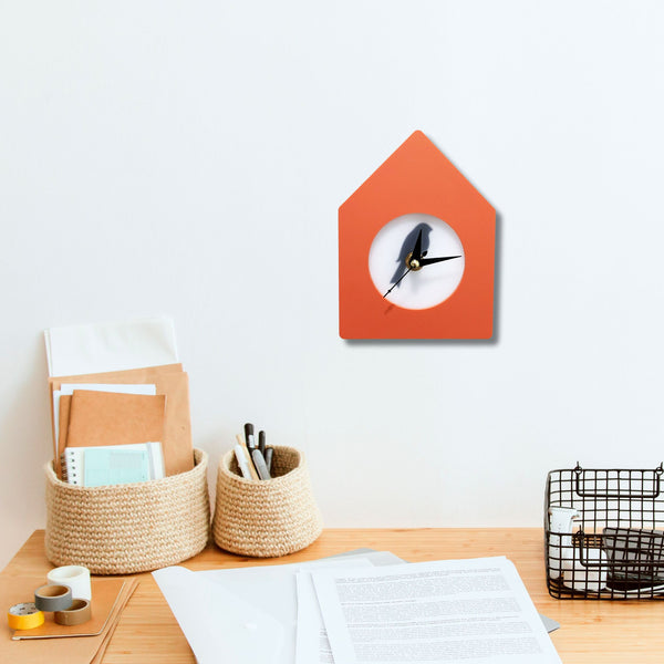 Birdhouse Wall Clock - Mini